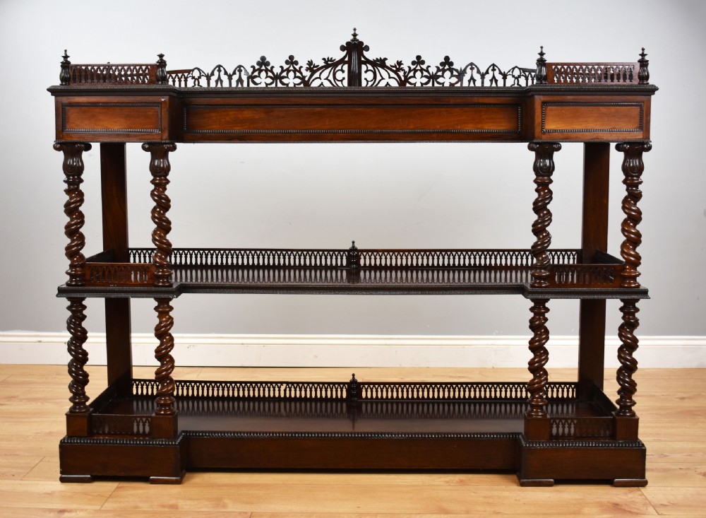 Victorian Rosewood Whatnot View II