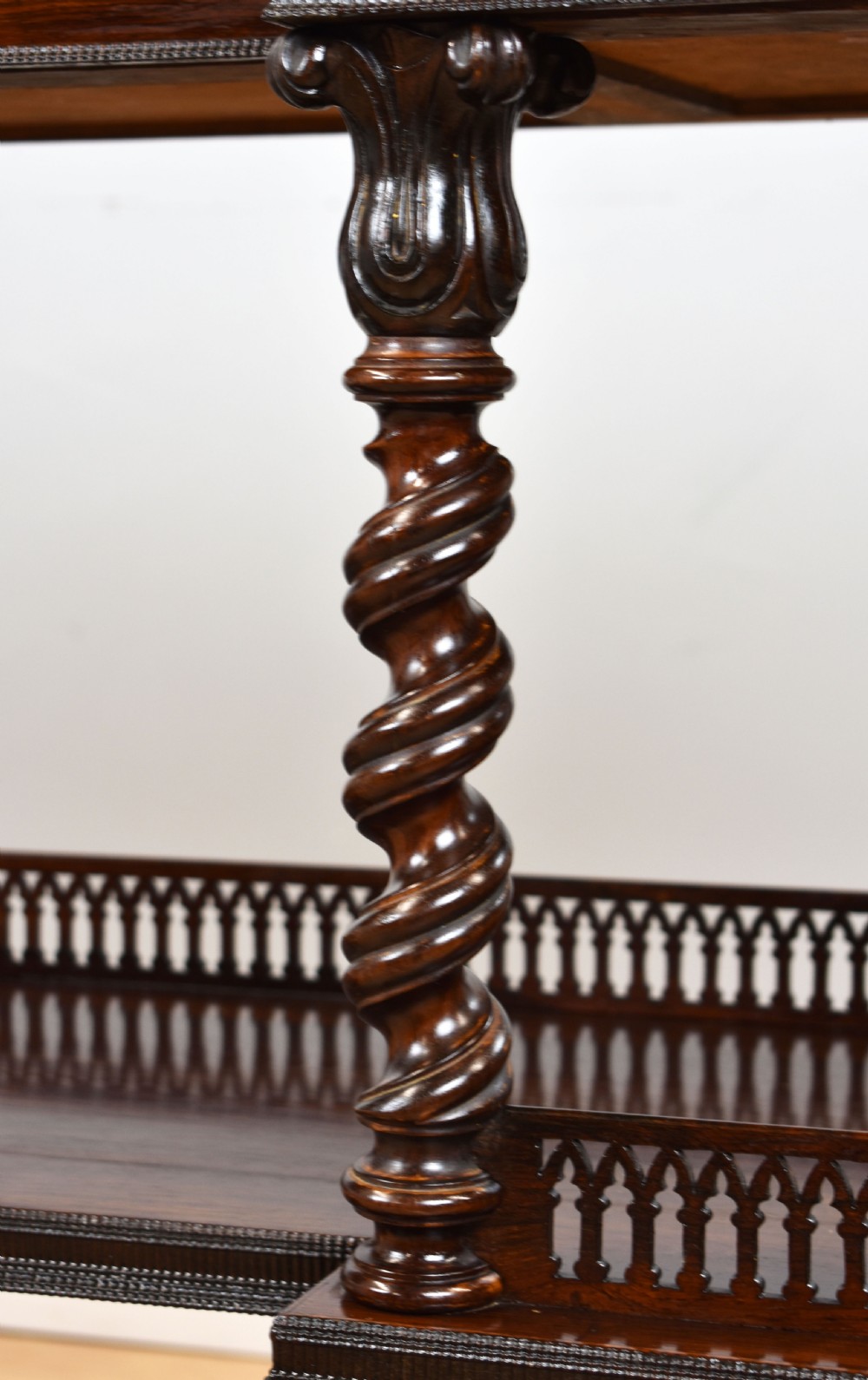 Victorian Rosewood Whatnot View VI