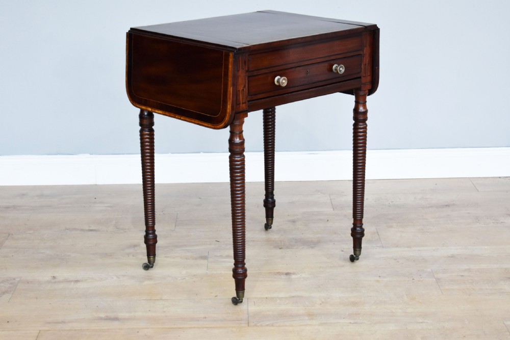 Regency Mahogany Games Table View II
