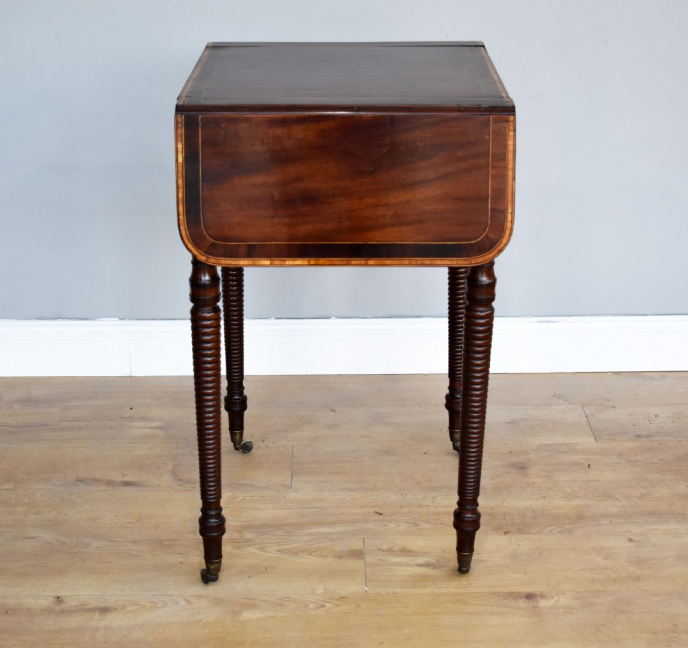 Regency Mahogany Games Table View XI