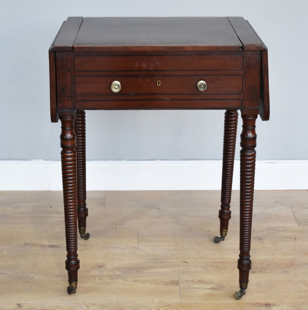 Regency Mahogany Games Table View XII