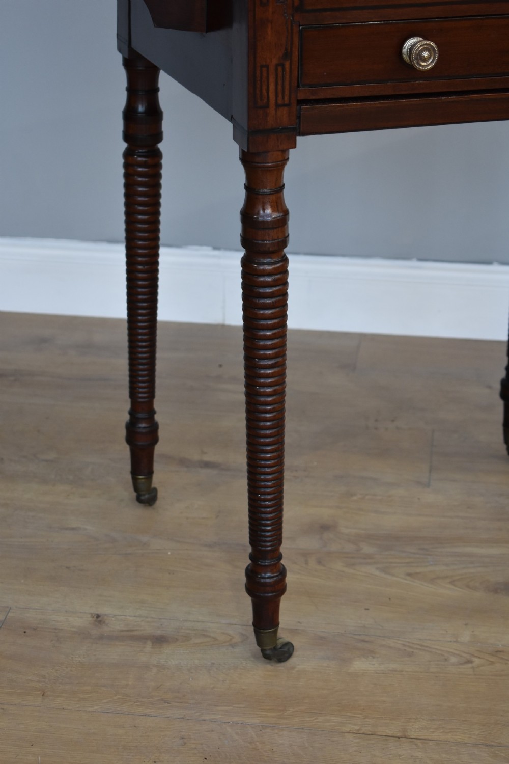 Regency Mahogany Games Table View XIV