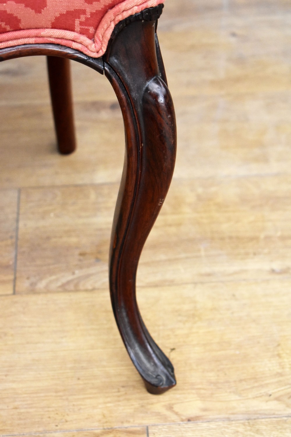 Set of 4 Victorian Rosewood Dining Chairs View VII