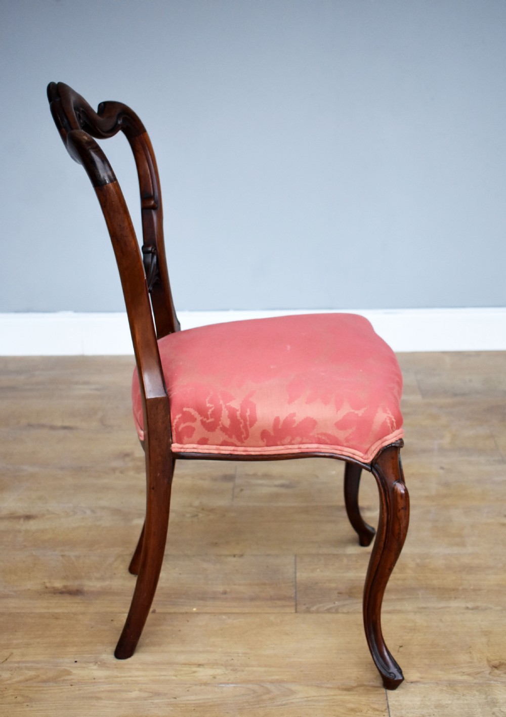 Set of 4 Victorian Rosewood Dining Chairs View VIII