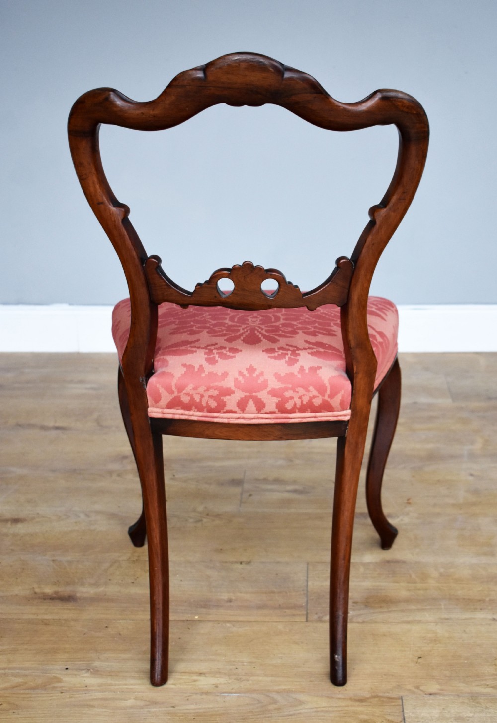 Set of 4 Victorian Rosewood Dining Chairs View IX