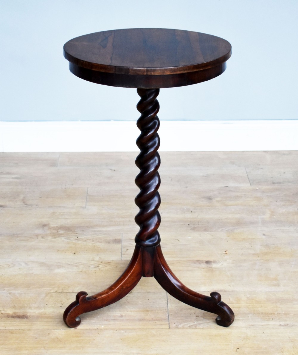 Victorian Rosewood Occasional Table