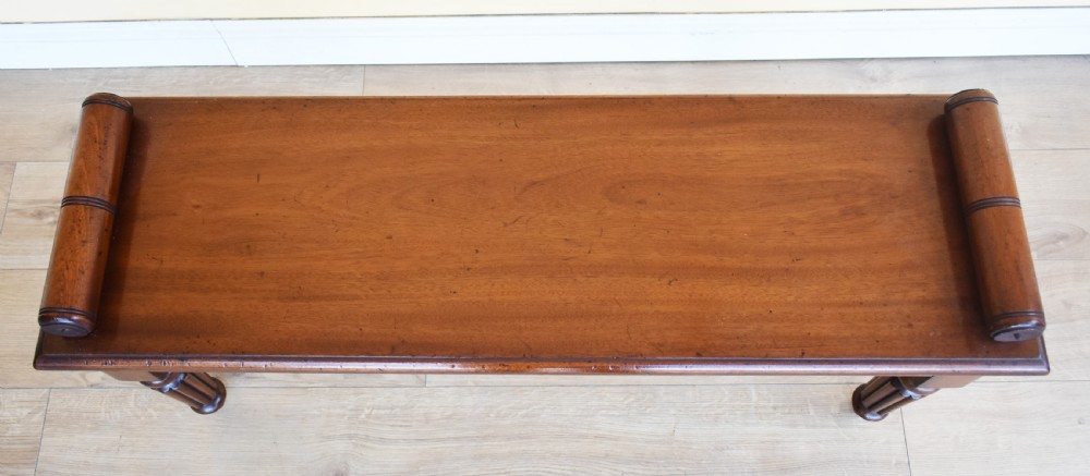 Victorian Mahogany Window Seat View V