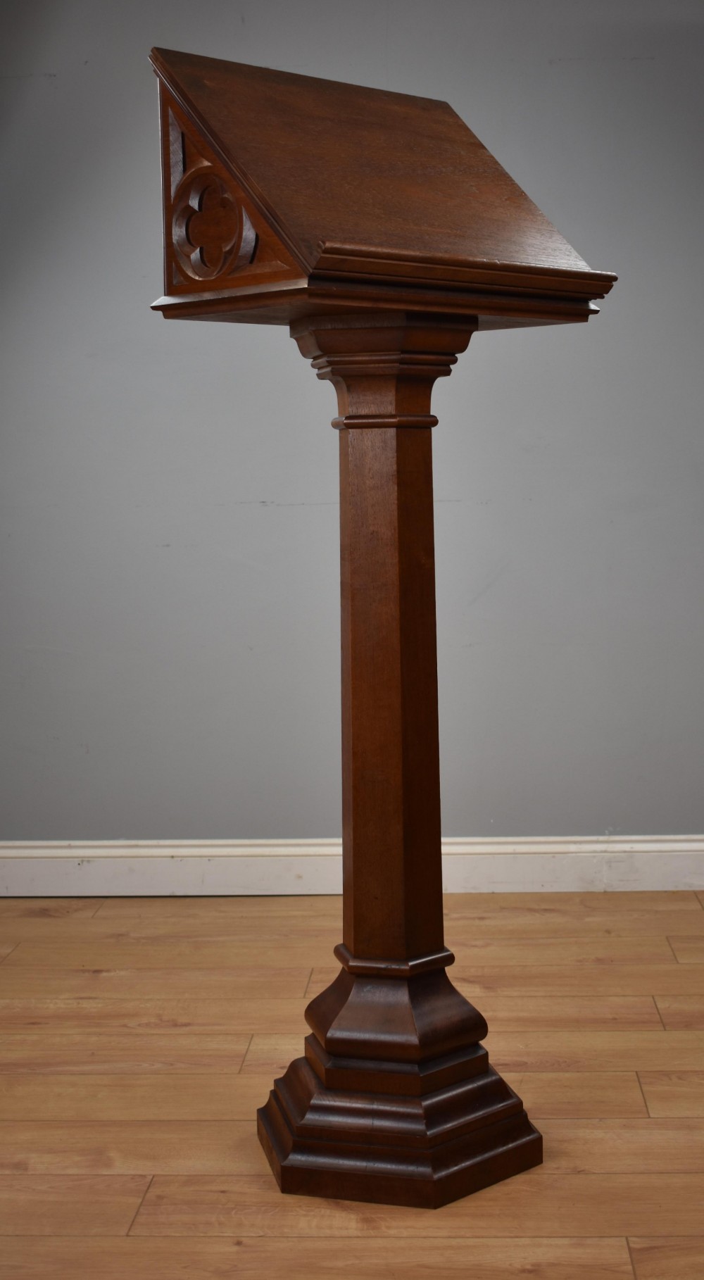 Victorian Oak Lectern View II