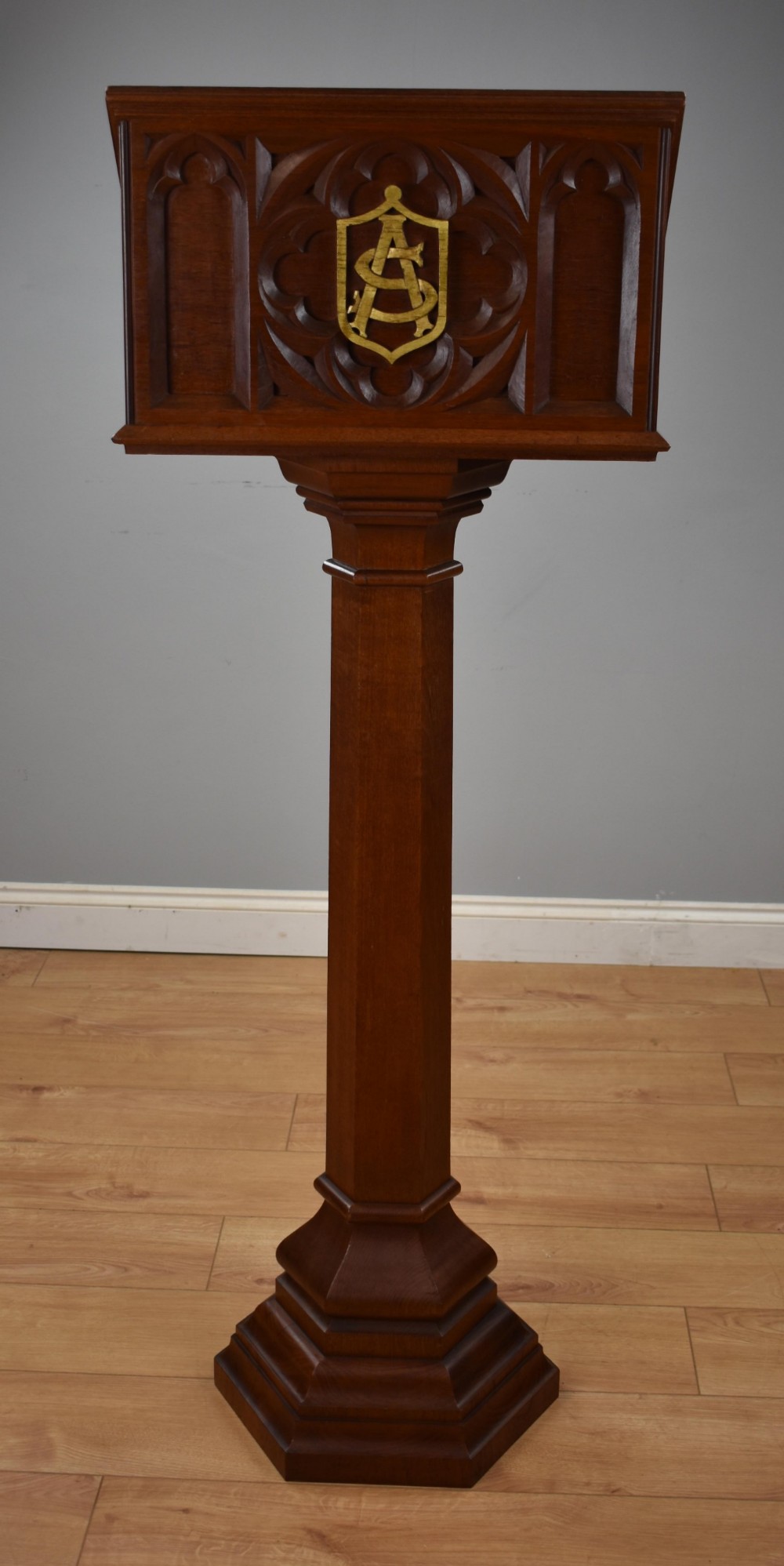 Victorian Oak Lectern View XI