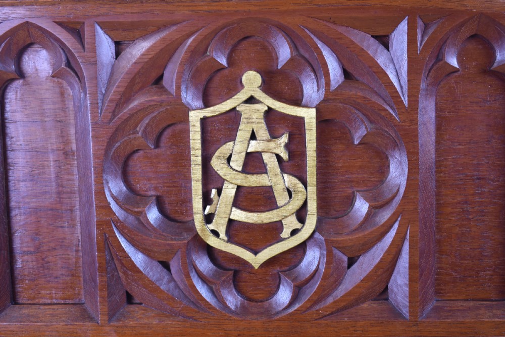 Victorian Oak Lectern View XIII