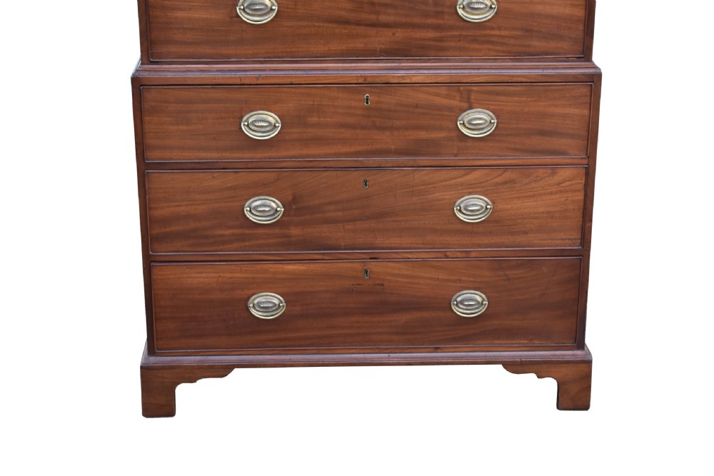 George III Mahogany Chest on Chest View IV