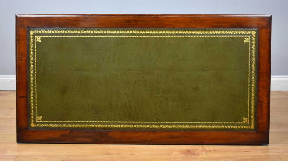 Victorian Mahogany Pedestal Desk View IX