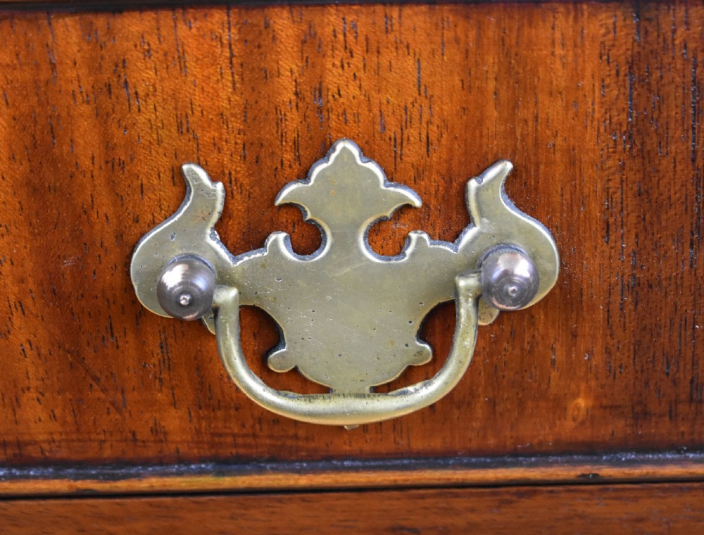Antique Flame Mahogany Chest of Drawers View VII