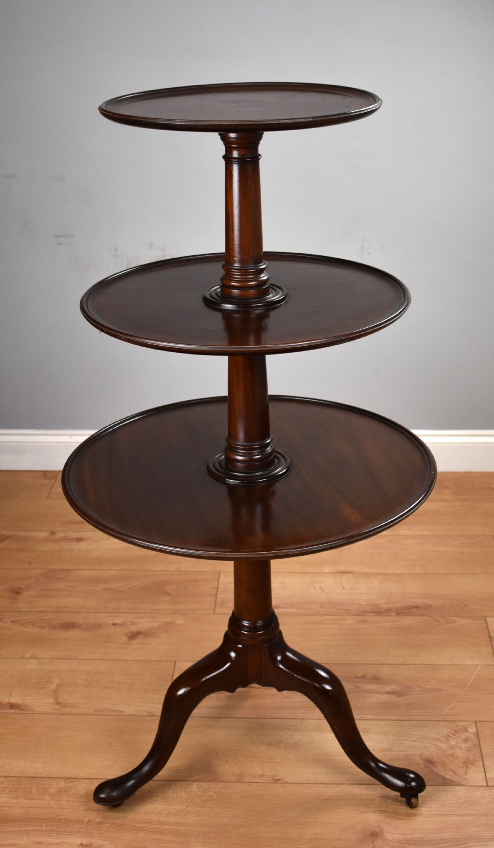 George III Mahogany Dumbwaiter View II