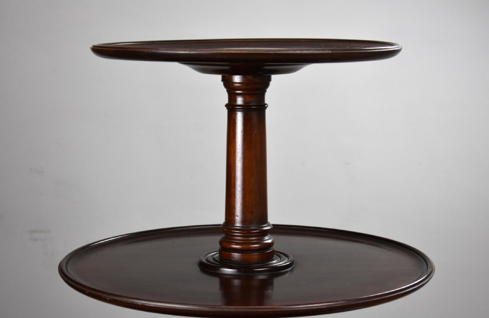 George III Mahogany Dumbwaiter View III