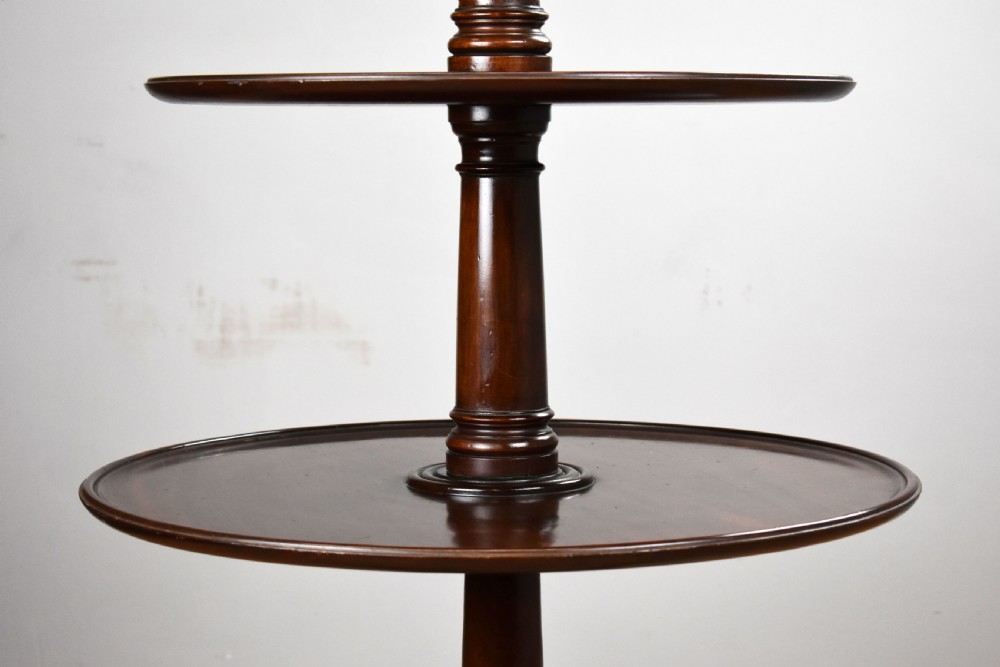 George III Mahogany Dumbwaiter View IV