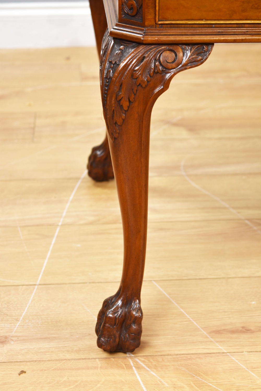 Antique Burr Walnut Writing Table View VII