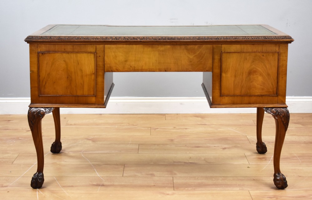 Antique Burr Walnut Writing Table View IX
