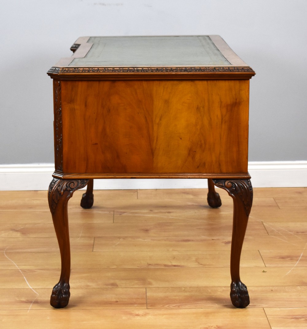 Antique Burr Walnut Writing Table View X