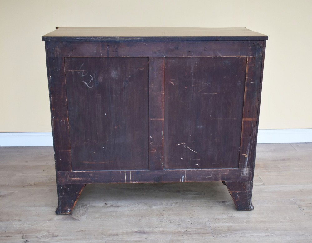 George III Mahogany Serpentine Chest of Drawers View IV