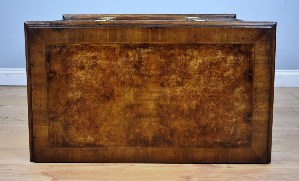George III Burr Walnut Chest of Drawers View V