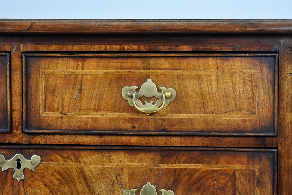 George III Burr Walnut Chest of Drawers View VII