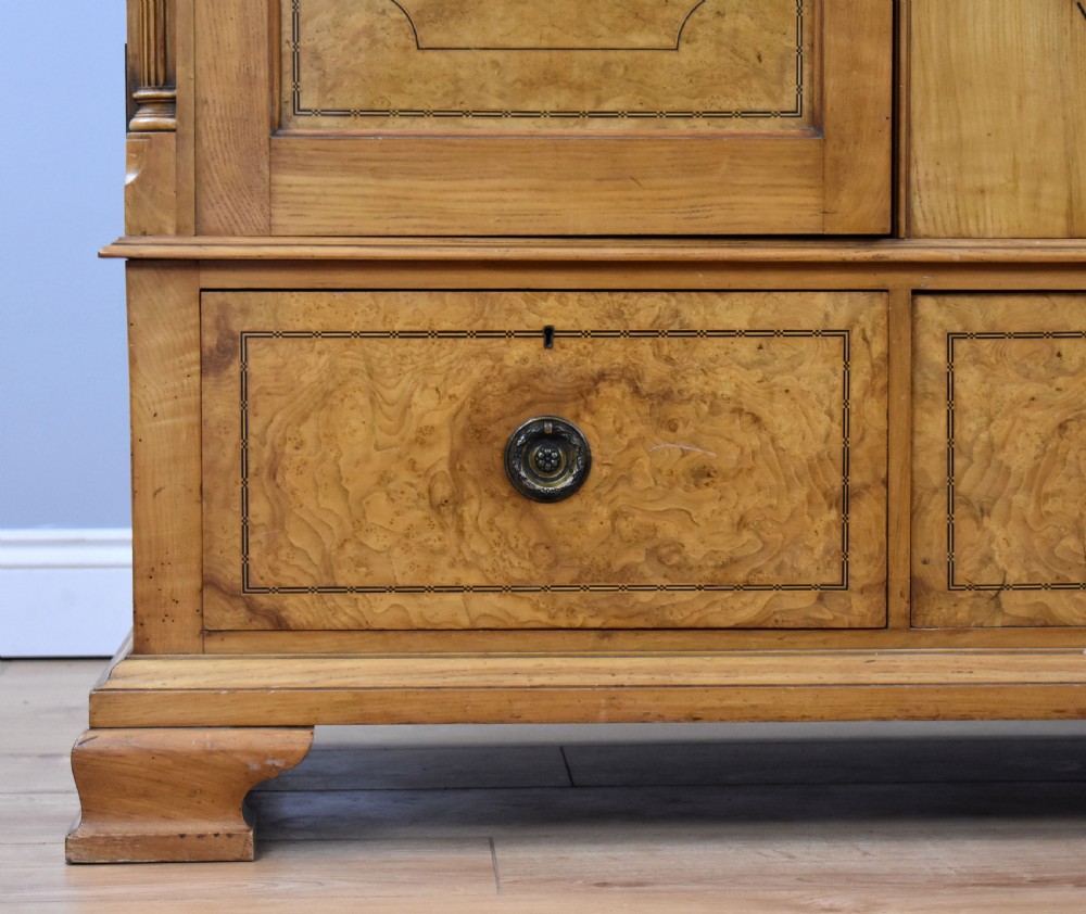 Antique Pollard Oak Wardrobe View VII