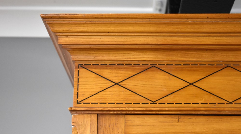 Antique Pollard Oak Wardrobe View IX