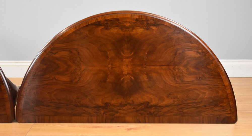 Pair of Antique Walnut Console Tables View VIII
