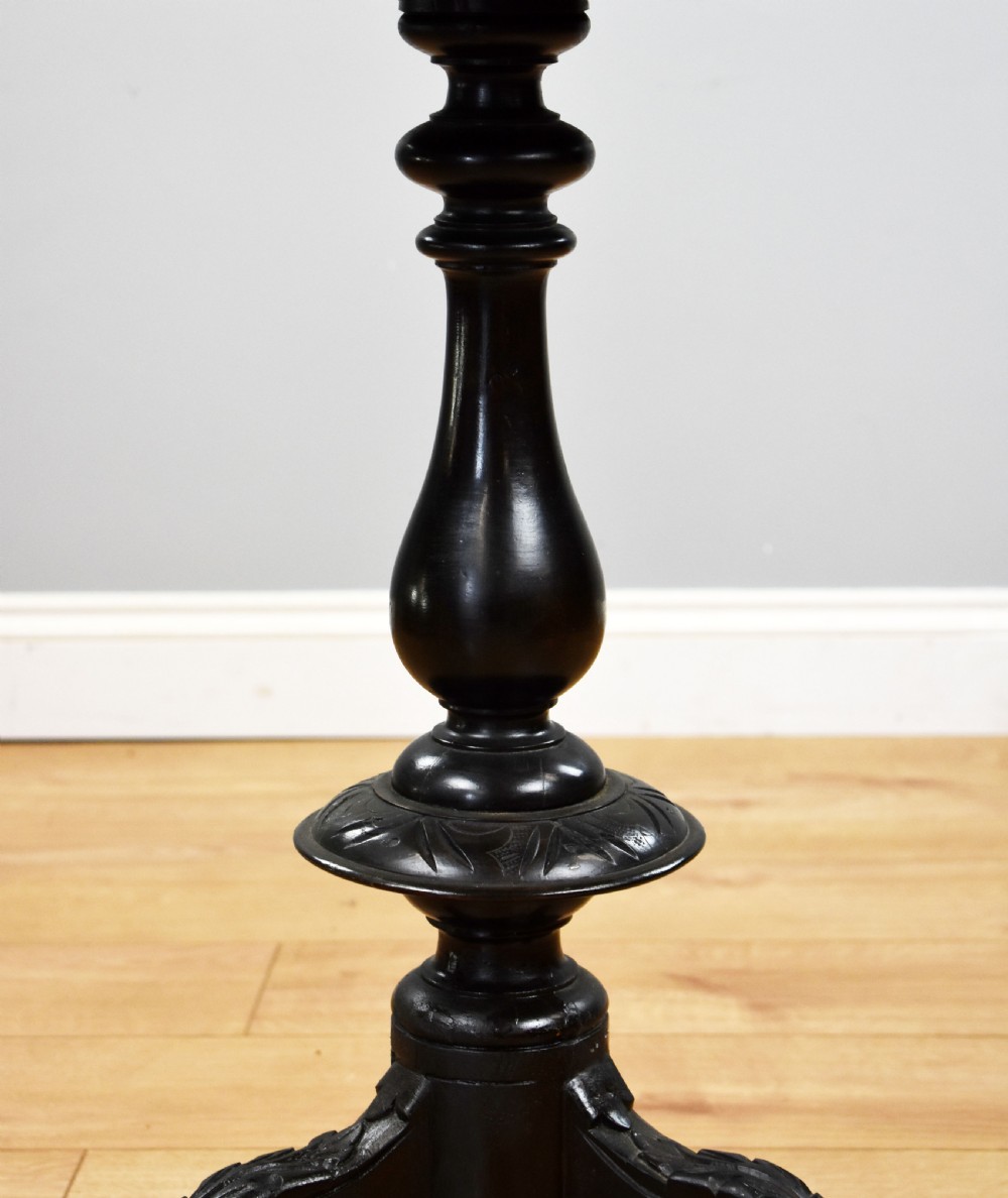 Victorian Walnut Inlaid Chess Table View III