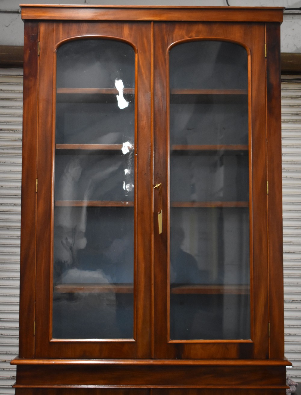 Victorian Mahogany Bookcase View II