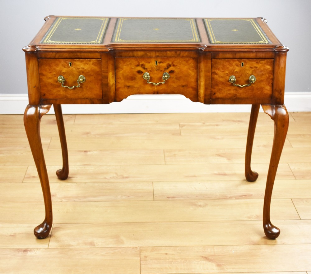 Antique Burr Walnut Writing Table View II
