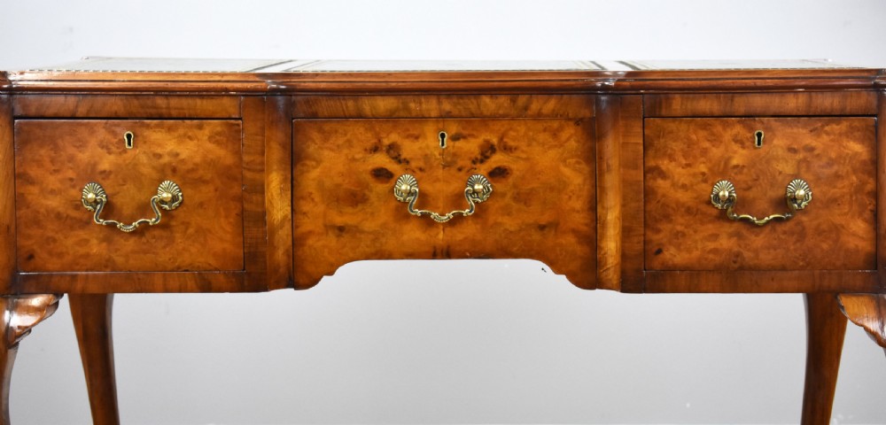 Antique Burr Walnut Writing Table View V