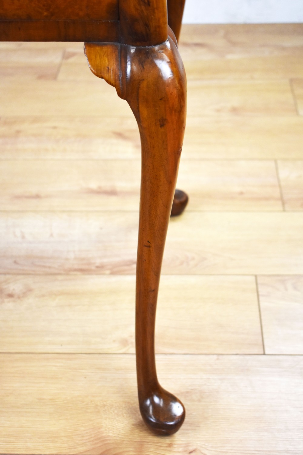 Antique Burr Walnut Writing Table View XII