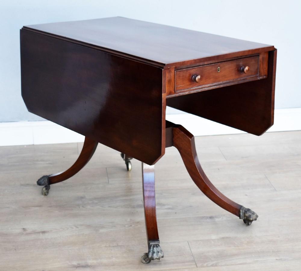 Regency Mahogany Pembroke Table