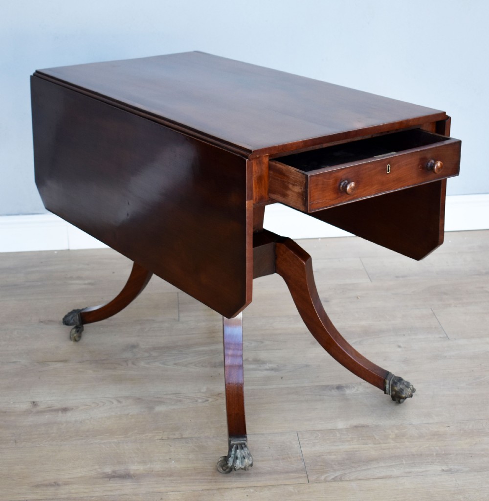 Regency Mahogany Pembroke Table View II