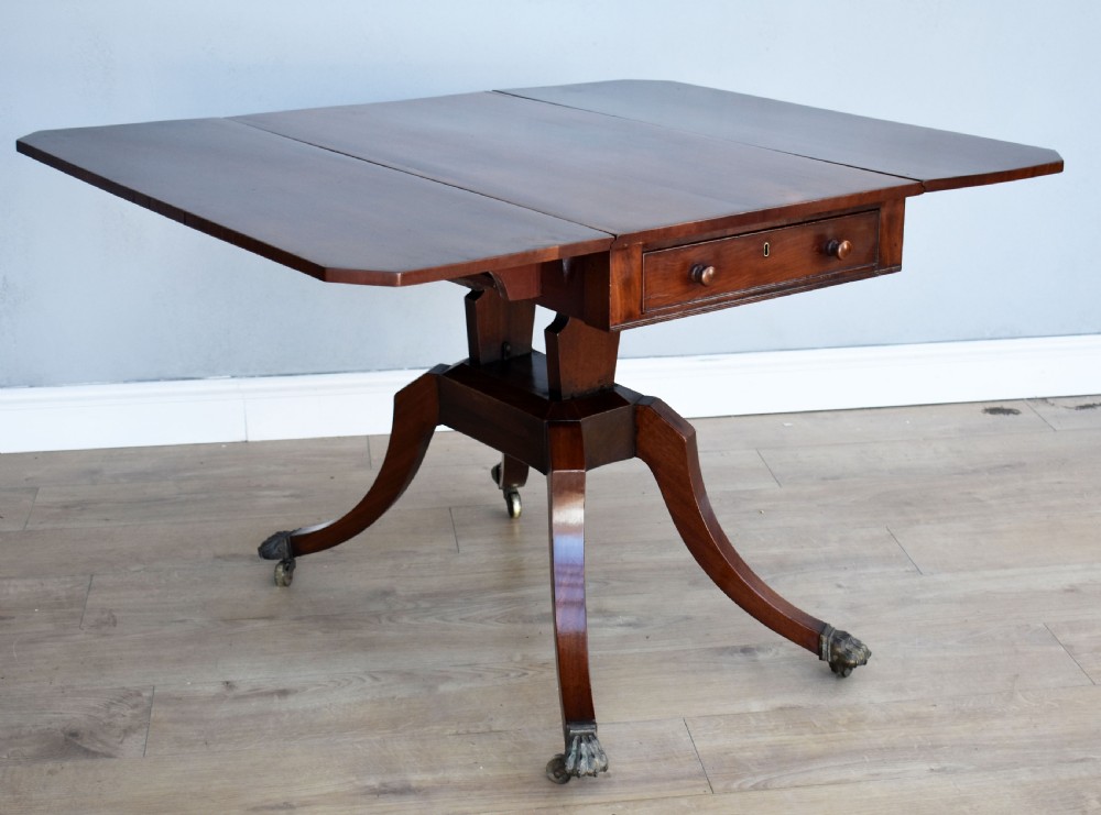Regency Mahogany Pembroke Table View III