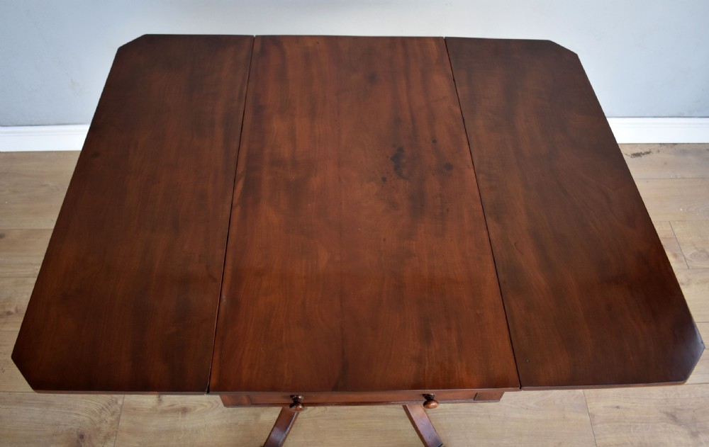 Regency Mahogany Pembroke Table View IV