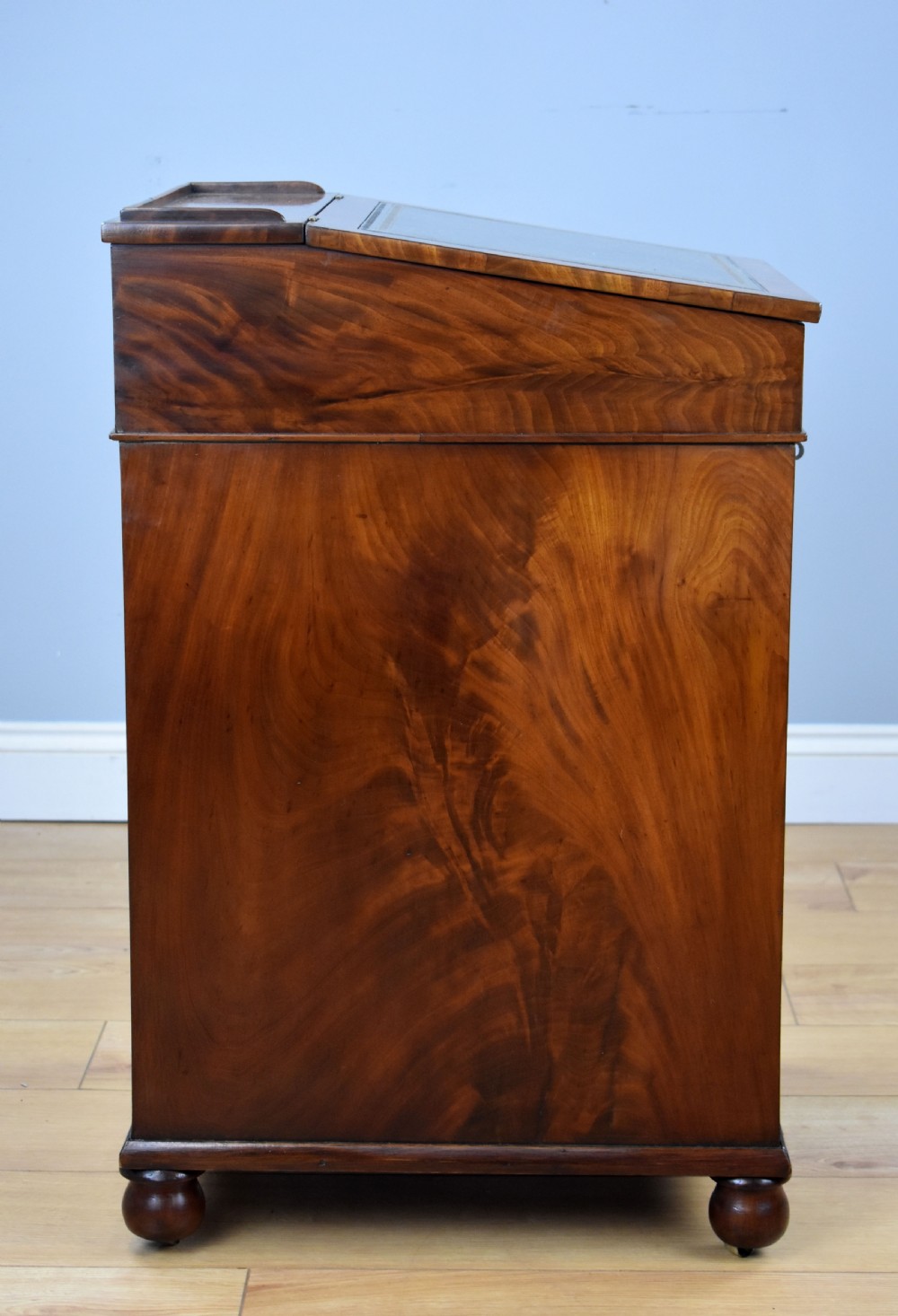 Regency Flame Mahogany Davenport by Wilkinson View III
