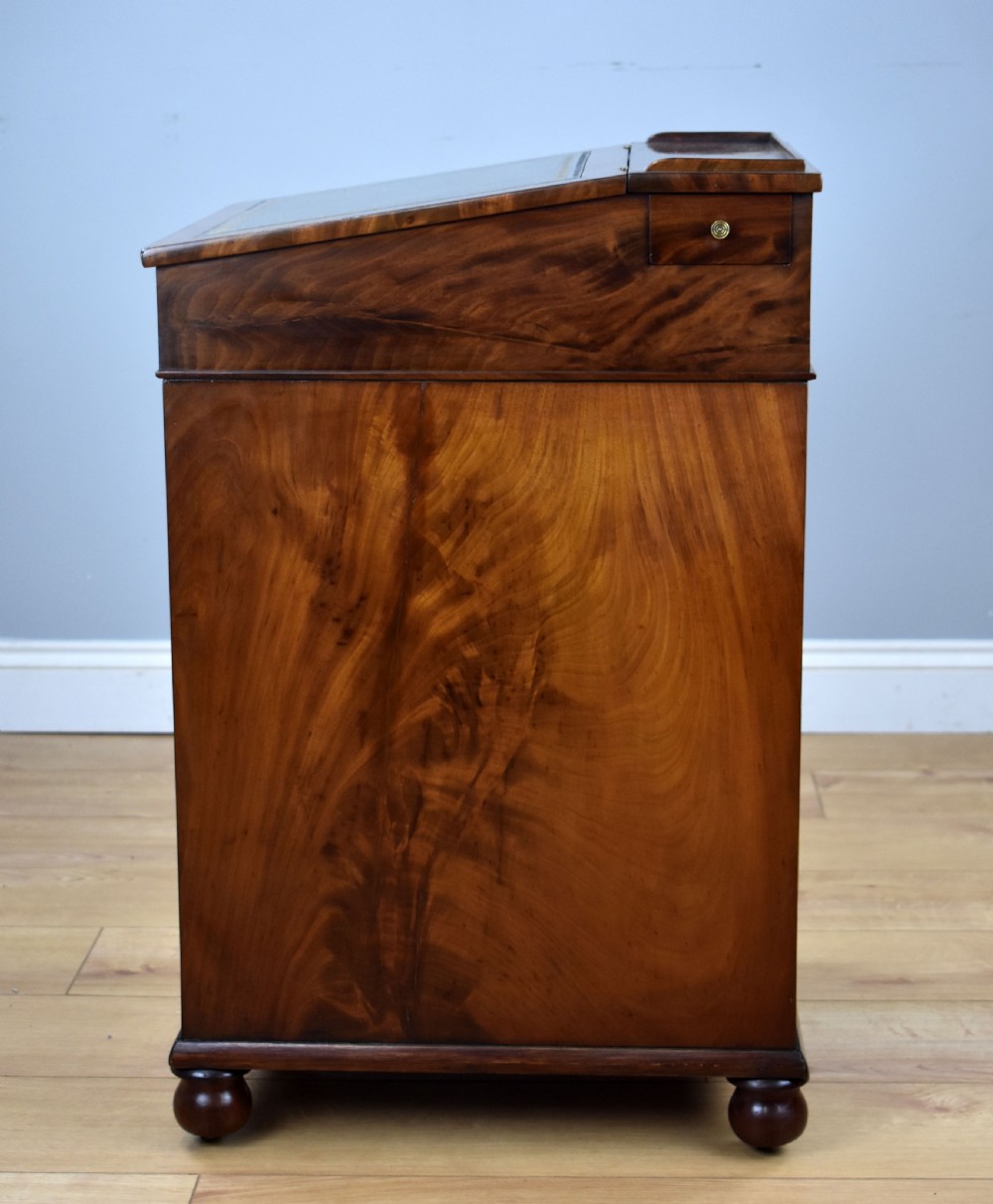 Regency Flame Mahogany Davenport by Wilkinson View V