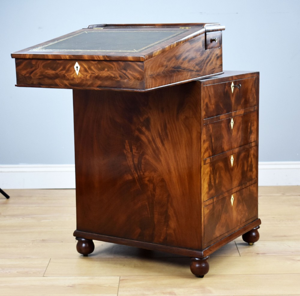 Regency Flame Mahogany Davenport by Wilkinson View VI