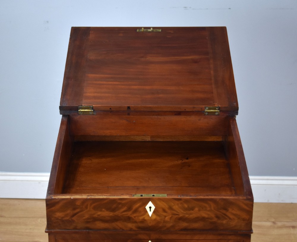Regency Flame Mahogany Davenport by Wilkinson View XI