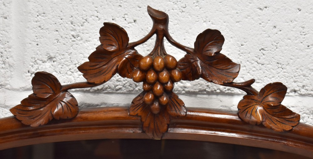 Victorian Burr Walnut Serpentine Credenza View III