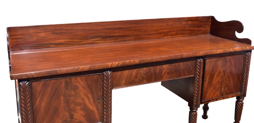 Regency Flame Mahogany Sideboard View VII