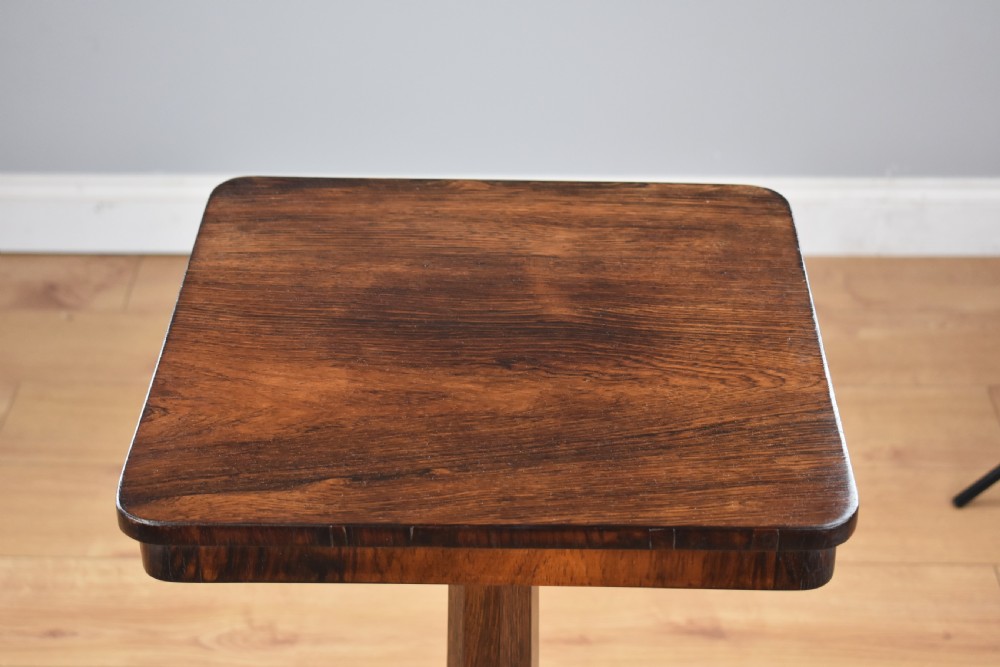 William IV Rosewood Occasional Table View VI