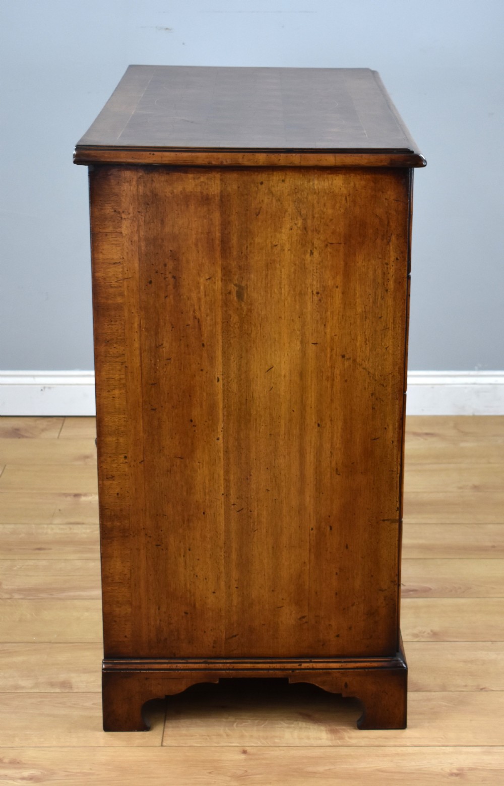 18th Century Walnut and Oyster Veneer Chest of Drawers View IV