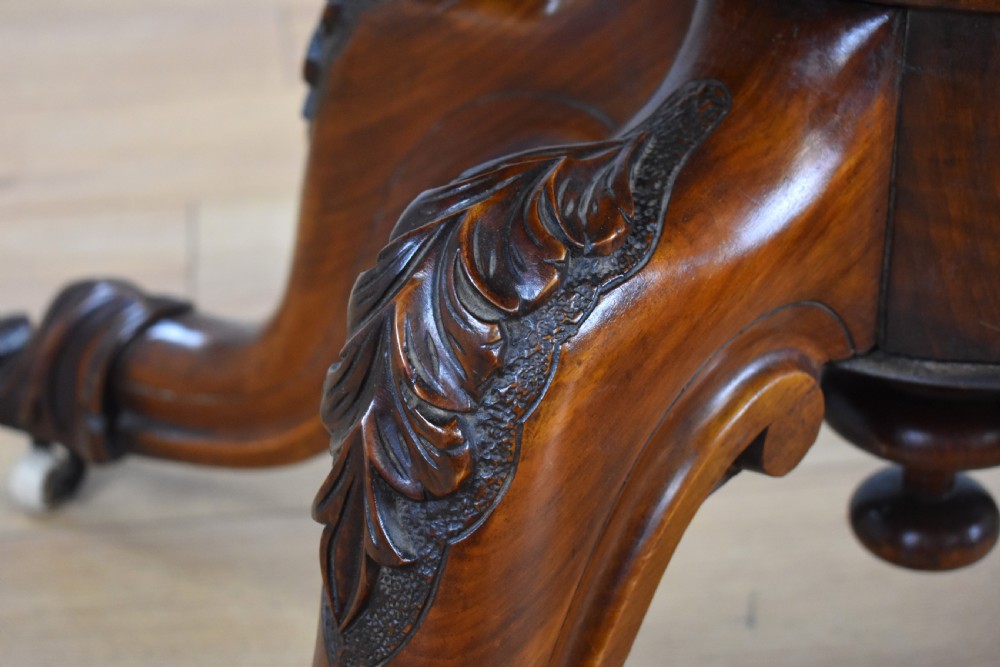 Victorian Burr Walnut Breakfast Table View VI