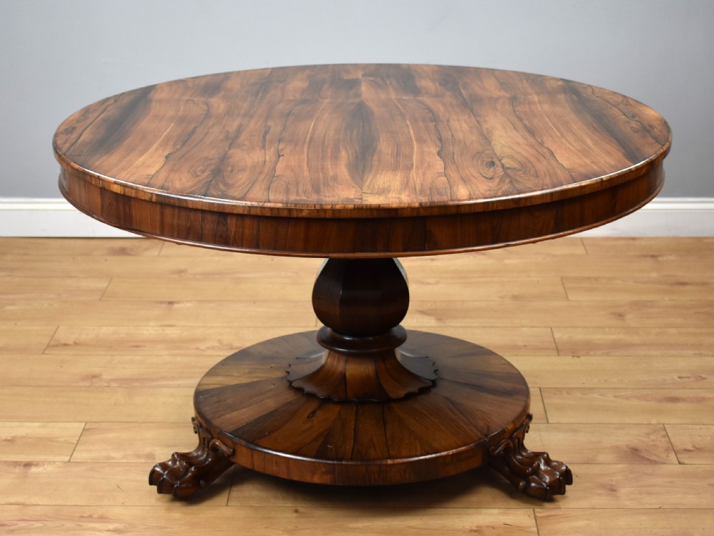 Victorian Rosewood Breakfast Table View II