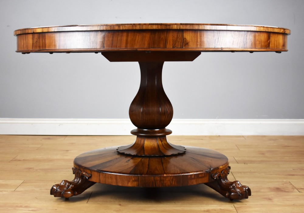 Victorian Rosewood Breakfast Table View III