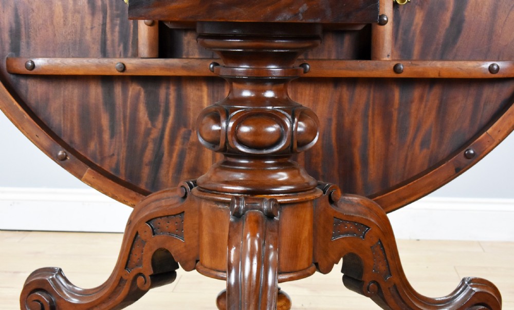 Victorian Mahogany Breakfast Table View VIII